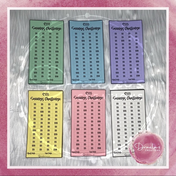 Cash Binder w/ Savings Challenge Sheets - Picture 3 of 11